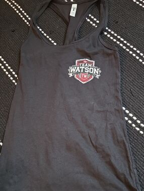 Black Racerback Tank Top